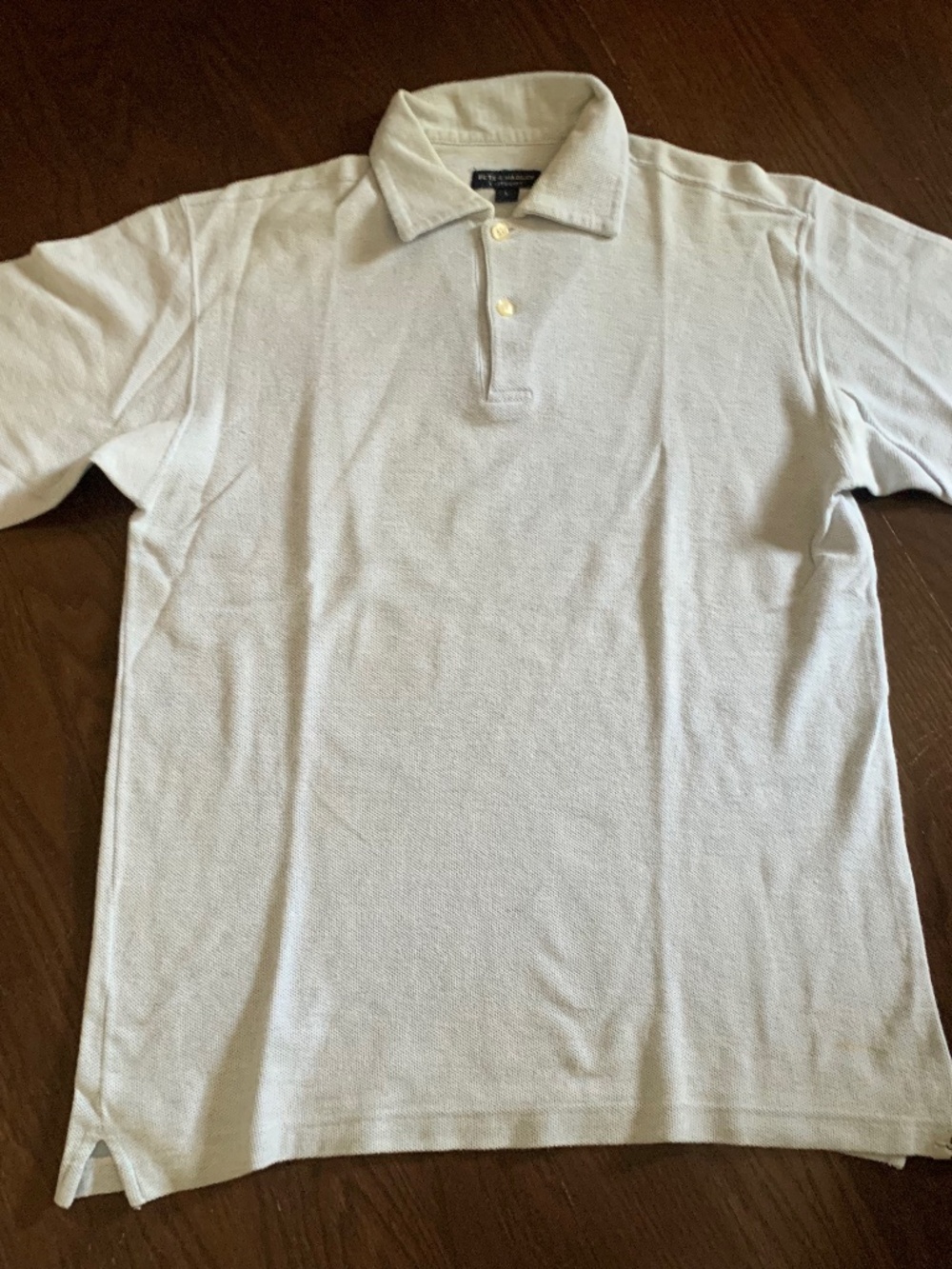 Peter Hadley Men's short sleeves knit polo top